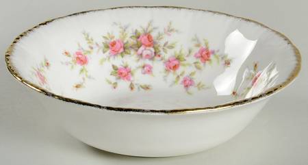 Victoriana Rose Coupe Cereal Bowl