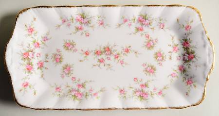 Victoriana Rose 12" Sandwich Tray