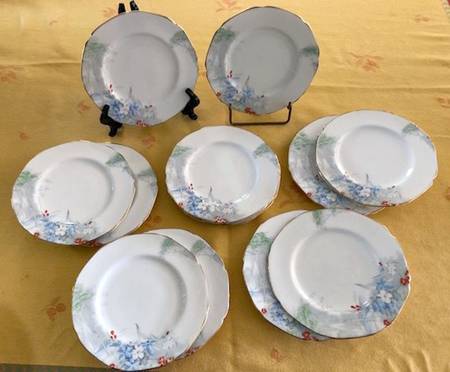 Woodland Bluebell Dessert/Pie Plate