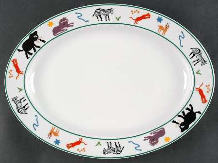 Safari 14" Oval Serving Platter
