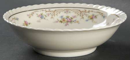 Garden Manor (Cream Background) Coupe Cereal Bowl