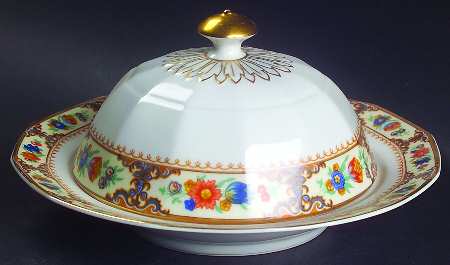 Lowell Round Covered Butter