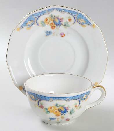 Alpena Flat Cup & Saucer Set