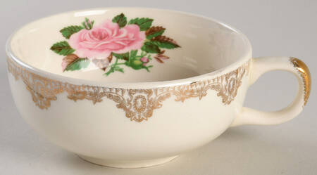 American Rose Flat Cup