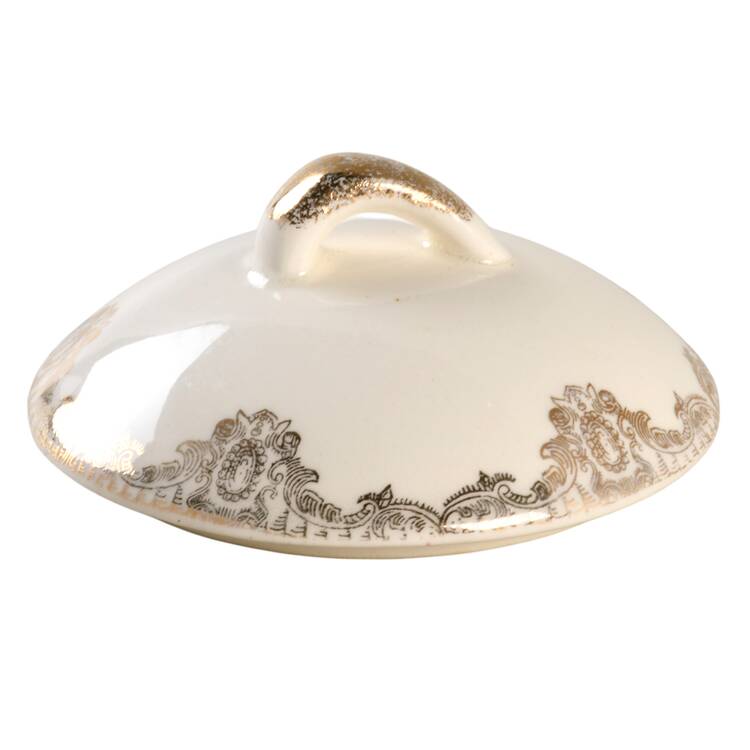 American Rose Lid for Sugar Bowl