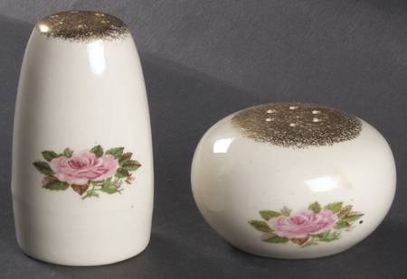 American Rose Salt & Pepper Set
