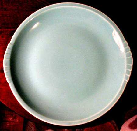 Caliente Turquoise (Shell Crest) 13" Chop Plate (Round Platter)