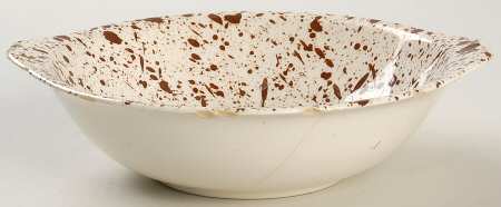 Confetti Brown Lugged Cereal Bowl