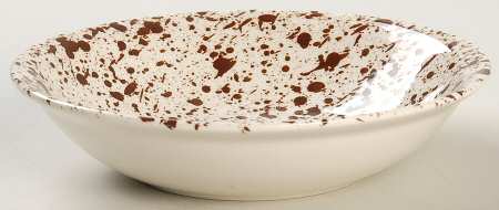 Confetti Brown Fruit/Dessert (Sauce) Bowl