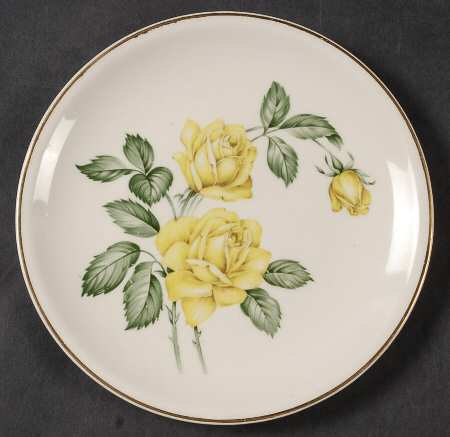 Golden Scepter Bread & Butter Plate