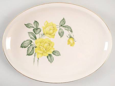 Golden Scepter 11" Oval Serving Platter