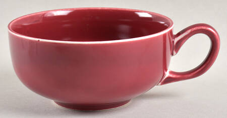 Greenbrier Burgundy Flat Cup
