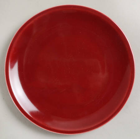 Greenbrier Burgundy Bread & Butter Plate