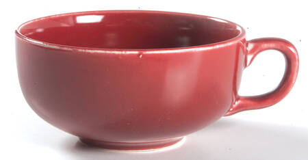 Greenbrier Burgundy Flat Cup