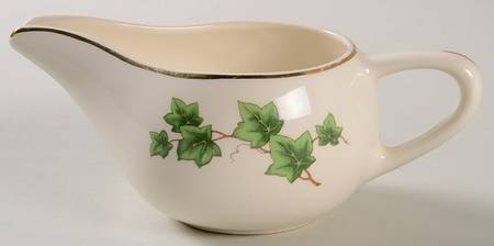 Ivy (Gold Trim On Edge) Creamer