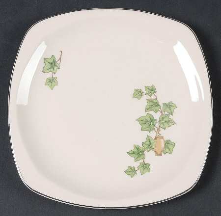 Ivy (Minion, Platinum Trim) Bread & Butter Plate