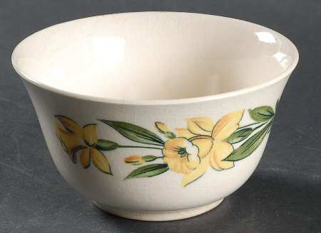 Jonquil (Smooth, No Trim) Cranberry Bowl