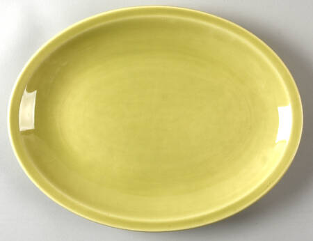 Minion Chartreuse 13" Oval Serving Platter