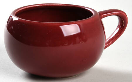 Minion Maroon Sugar Bowl No Lid