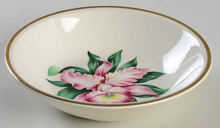 Modern Orchid Coupe Cereal Bowl