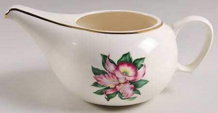 Modern Orchid Teapot No Lid