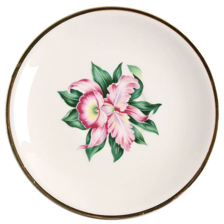 Modern Orchid Saucer