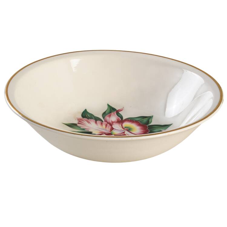 Modern Orchid 9" Round Vegetable Bowl