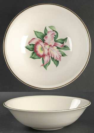 Modern Orchid 8" Round Vegetable Bowl