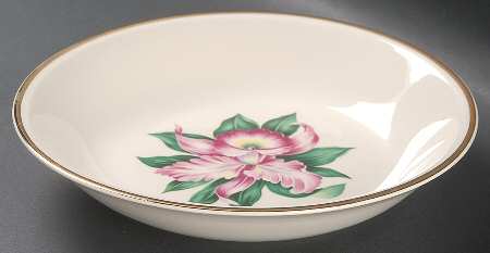 Modern Orchid Coupe Soup Bowl
