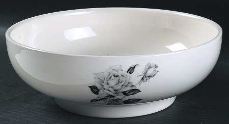 Paden Rose 10" Large Salad Serving Bowl