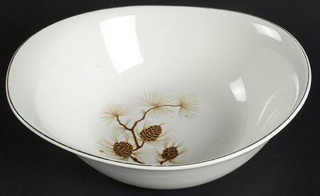 PCP1 8" Oval Vegetable Bowl