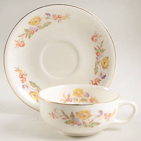 PCP24 Flat Cup & Saucer Set