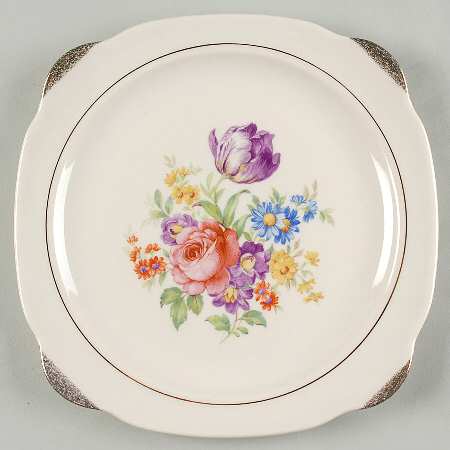 PCP25 Square Salad Plate