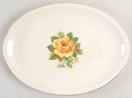 PCP47 11" Oval Serving Platter