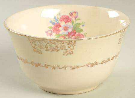 Gold Lynn Cranberry Bowl