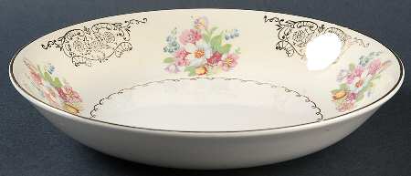 Gold Lynn Coupe Soup Bowl