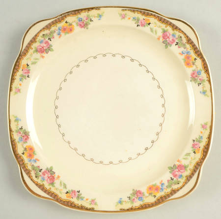 Edgemore Lace Square Salad Plate