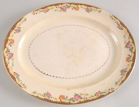 Edgemore Lace 15" Oval Serving Platter