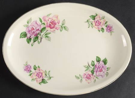 PCP76 12" Oval Serving Platter