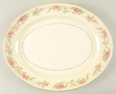 PCP79 15" Oval Serving Platter