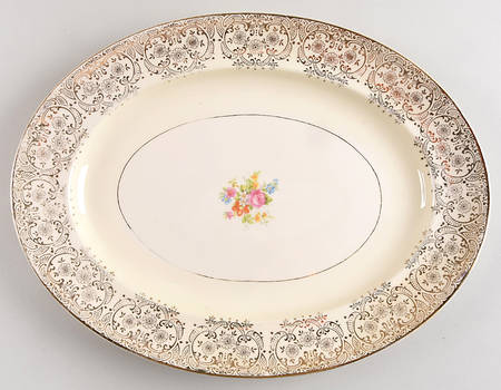 PCP9 14" Oval Serving Platter