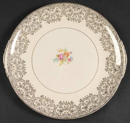 PCP9 Handled Cake Plate