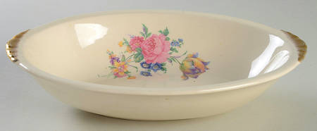 Rosalee 9" Oval Vegetable Bowl