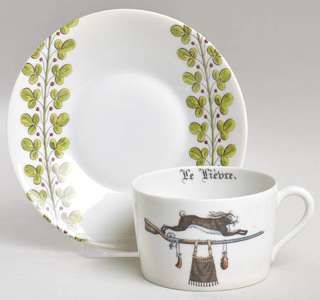 Chambord Flat Cup & Saucer Set