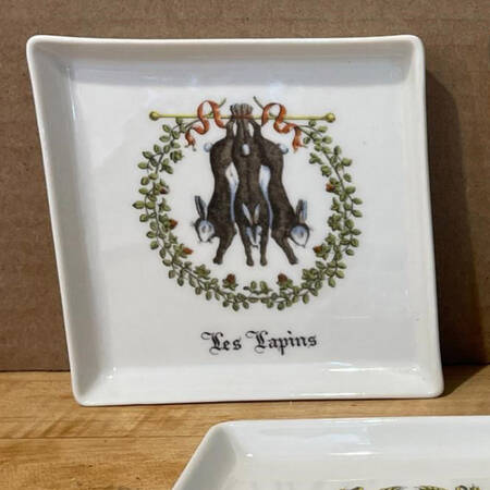 Chambord 4" Square Dish
