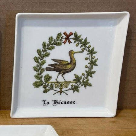 Chambord 4" Square Dish