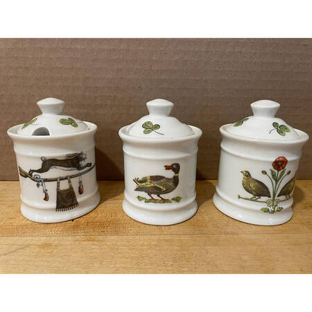 Chambord Mustard Jar & Lid