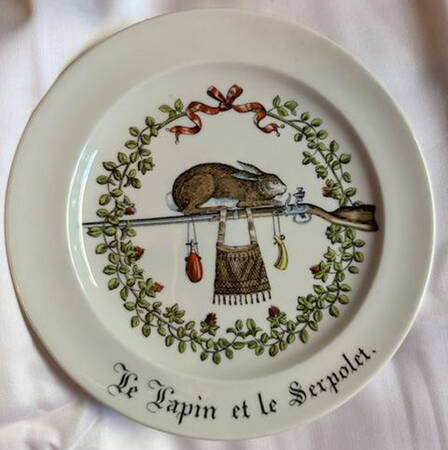 Chambord Salad Plate