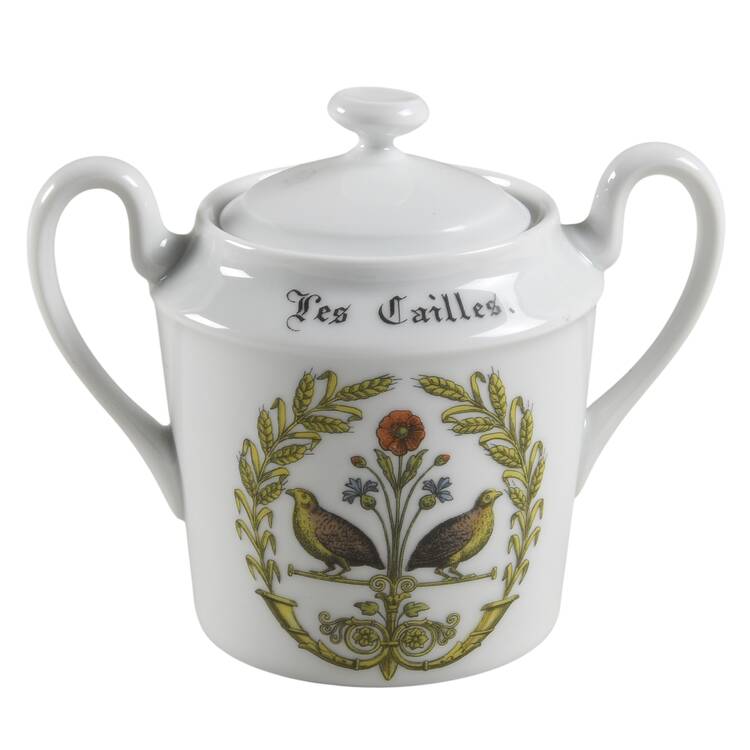 Chambord Sugar Bowl & Lid