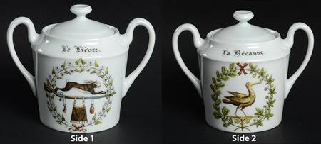 Chambord Sugar Bowl & Lid